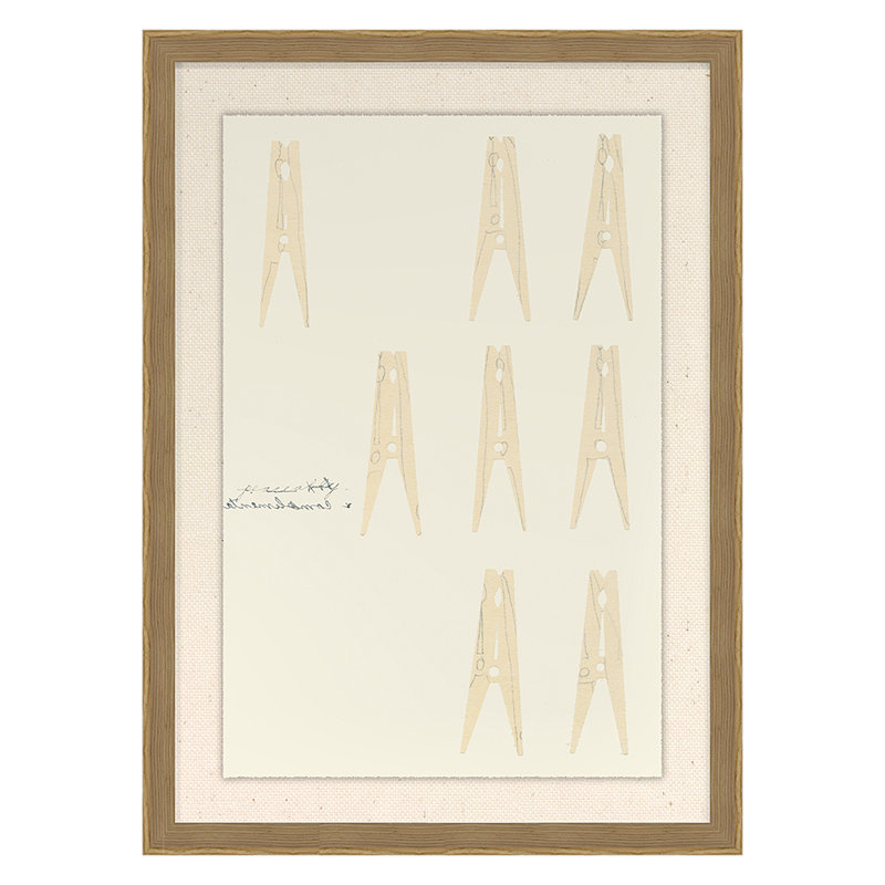 Sociable Print by Susan Smereka, Oak Framed, 36" H x 26" W x 2.38" D