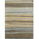 Tapis rayé bleu / gris Nolasco