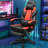 Gaming Chair with Footrest, Ergonomic Chair with Lumbar Support-1988096395