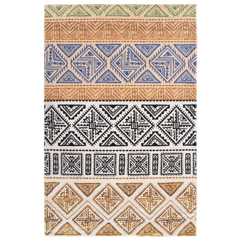 Fleshman Chequered Area Rug, Rectangle 160 x 230cm