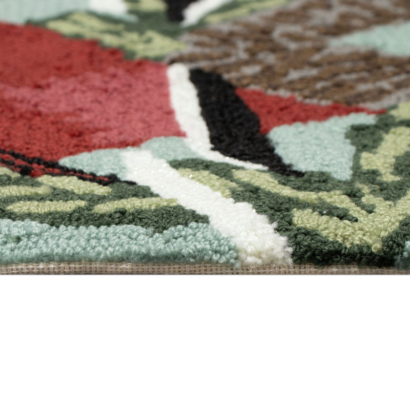 Ansis Polyester Kitchen Mat, Rectangle 2' x 3'