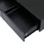 Table basse moderne et multifonctionnelle en bois massif, conception peu encombrante