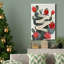 Desert Christmas Cactus I, toile tendue avec châssis de qualité supérieure - prête à être accrochée-958098241
