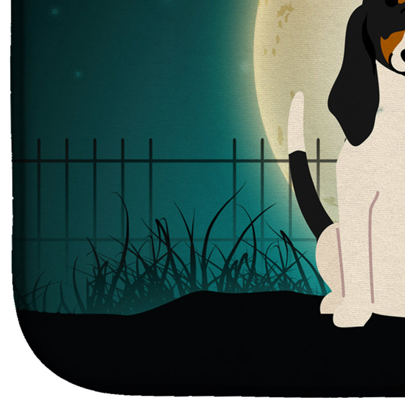 Tapis de séchage hound suisse halloween