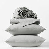 Organic Crinkled Percale Sheet Set