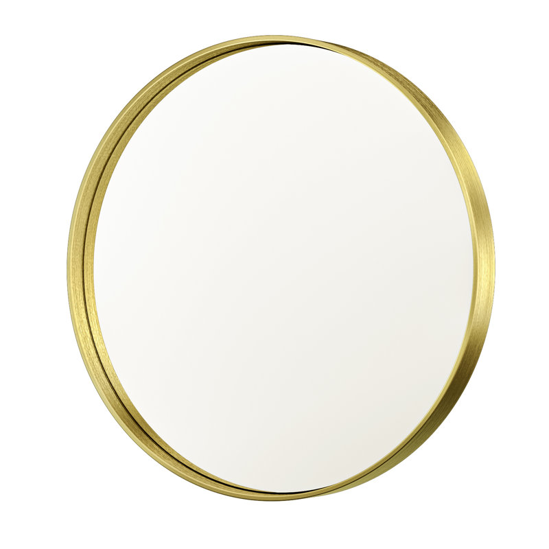 Miroir Puttnam, 24 po x 24 po, Noir