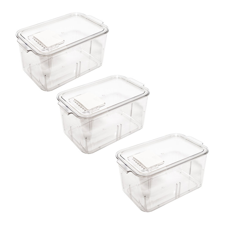 4 Compartment Acrylic Organizer Tray (Set of 2) Lexi Home