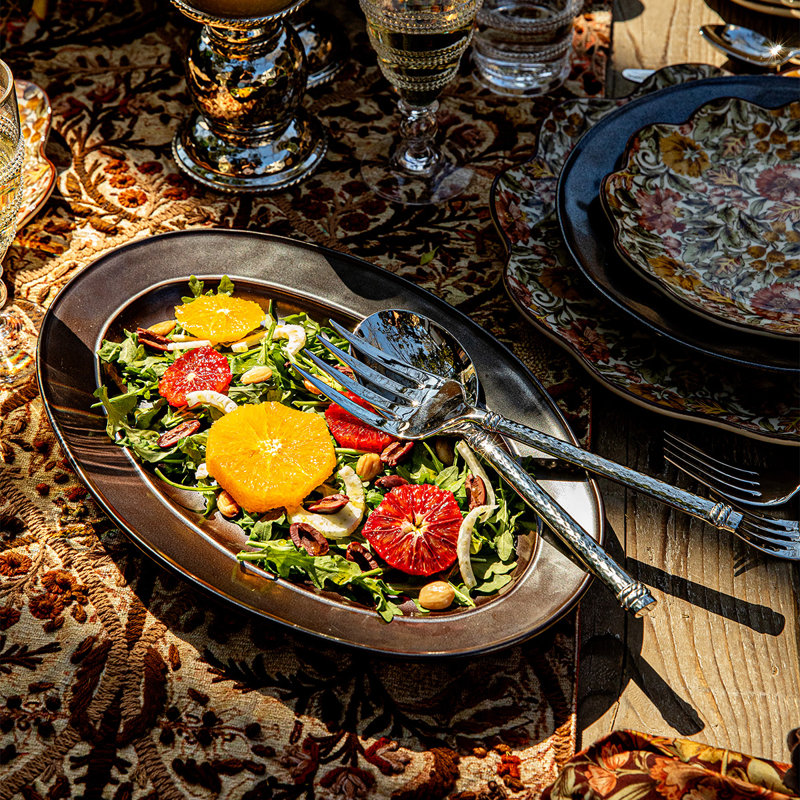 Graham Hostess Set/2Pc - Polished