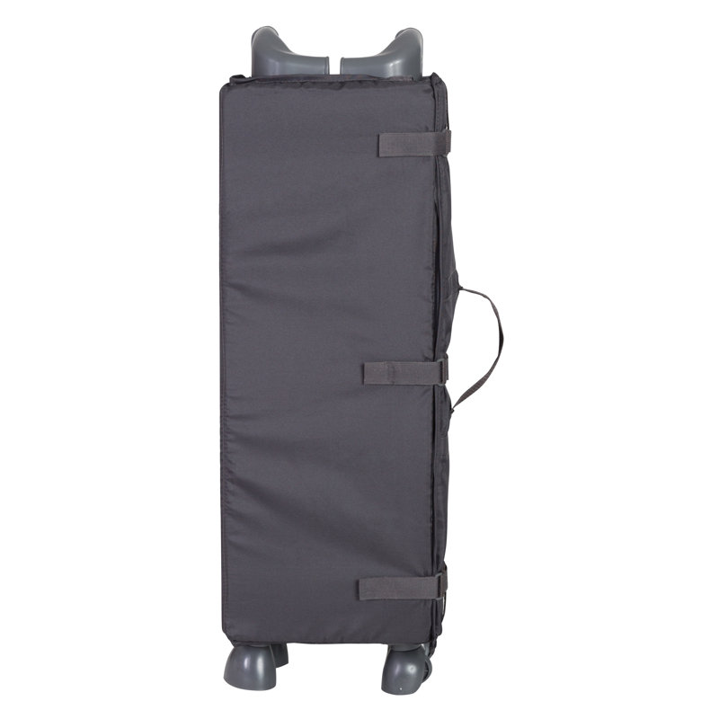 Bassinet with Bedding with Mattress and Stand, Gray