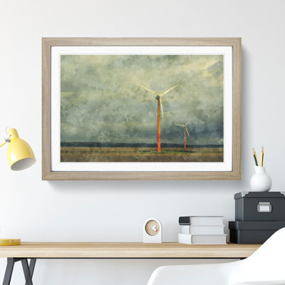 Wind Turbines Vol.2 - Picture Frame Painting
