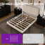 Ensemble de lit plateforme tapissier et matelas, matelas en mousse viscoélastique gélifiée 16 "-777724353-777724355