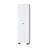 White Storage Shelves Broom Cabinet