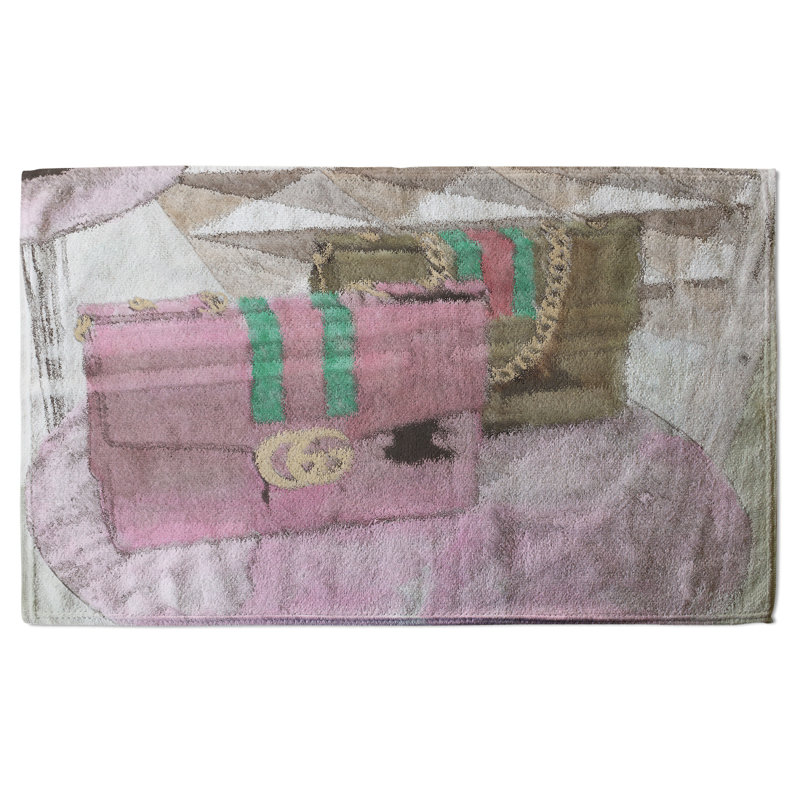 Nesly Polyester Shower Curtain Set