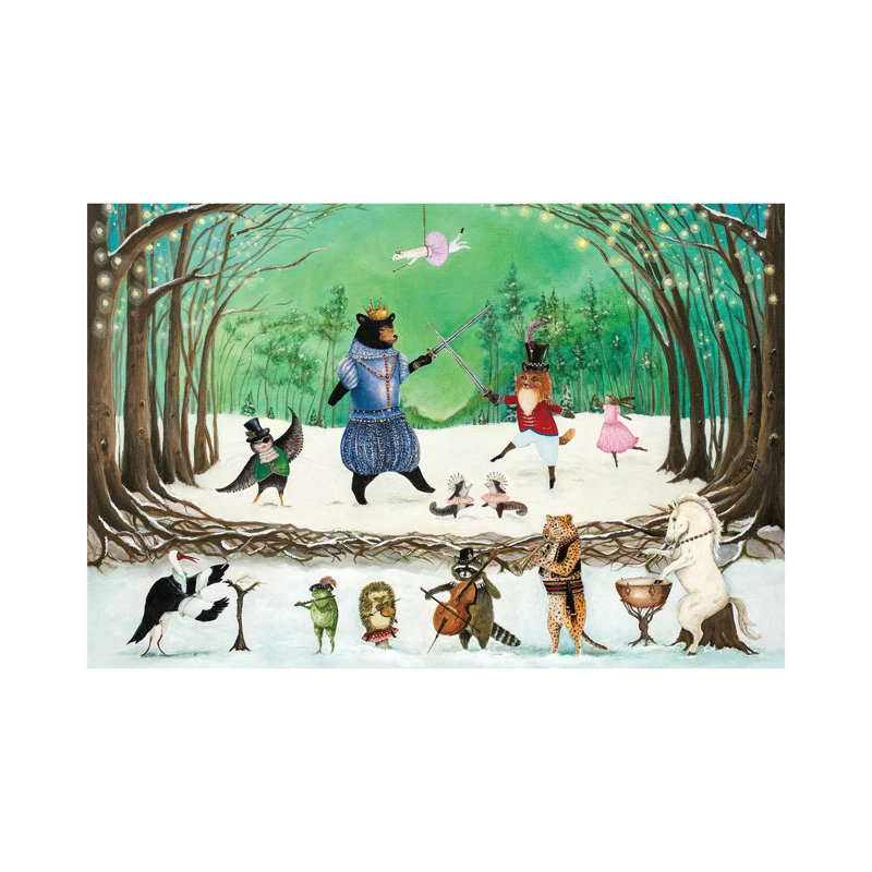 The Waltz Of Winter by Jahna Vashti - Wrapped Canvas Print, 66.04 cm H x 45.72 cm W