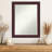 Dalat Half-Inch-Bevel Framed Wall Mirror-120328389