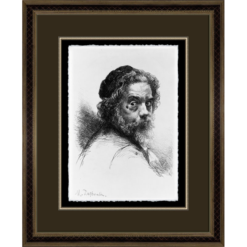 Marcellin Desboutin - Cadre photo, reproduction d'art sur papier