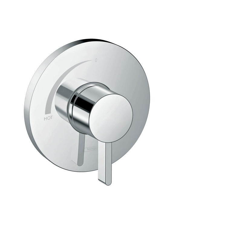 Ecostat S 1-Handle 6-Inch Wide Pressure/Shower Balance Valve Trim Only, Chrome