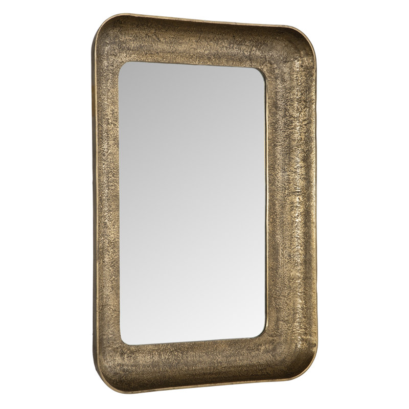 Miroir ibis en laiton antique