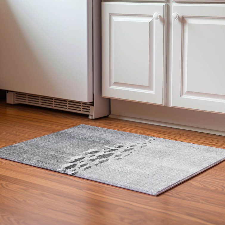 Premium Machine Washable Cerrito Gray Rug