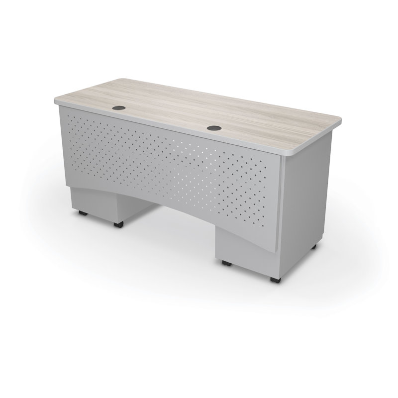 Bureau rectangulaire pour enseignant, H 29,8 po x l 60 po x P 24 po