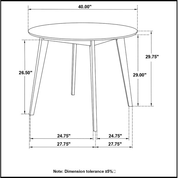 Dimensions du produit