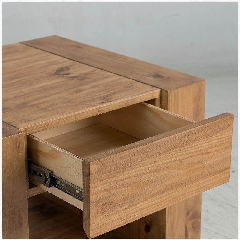 Table de bout de couleur chêne