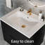 Black Bathroom Cabinet Without Sink-123942519