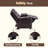 Goggans Kids Recliner with Anti-Tilt, Cup Holder-228047094