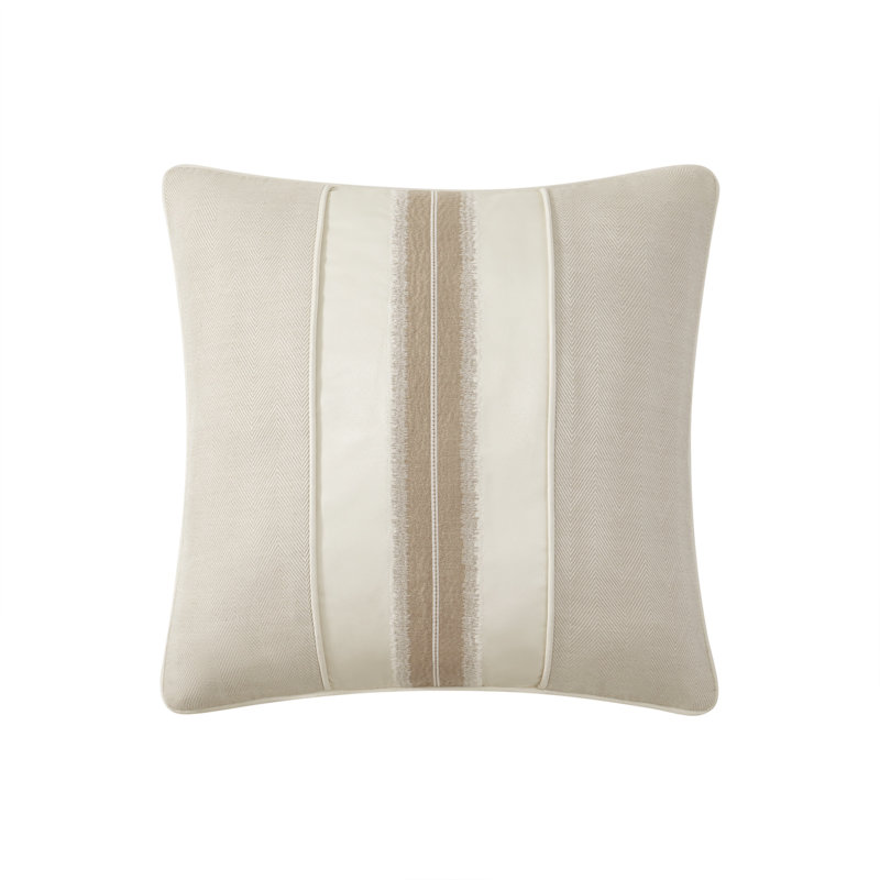 Coussin décoratif 20 po x 20 po Arderra Ivory