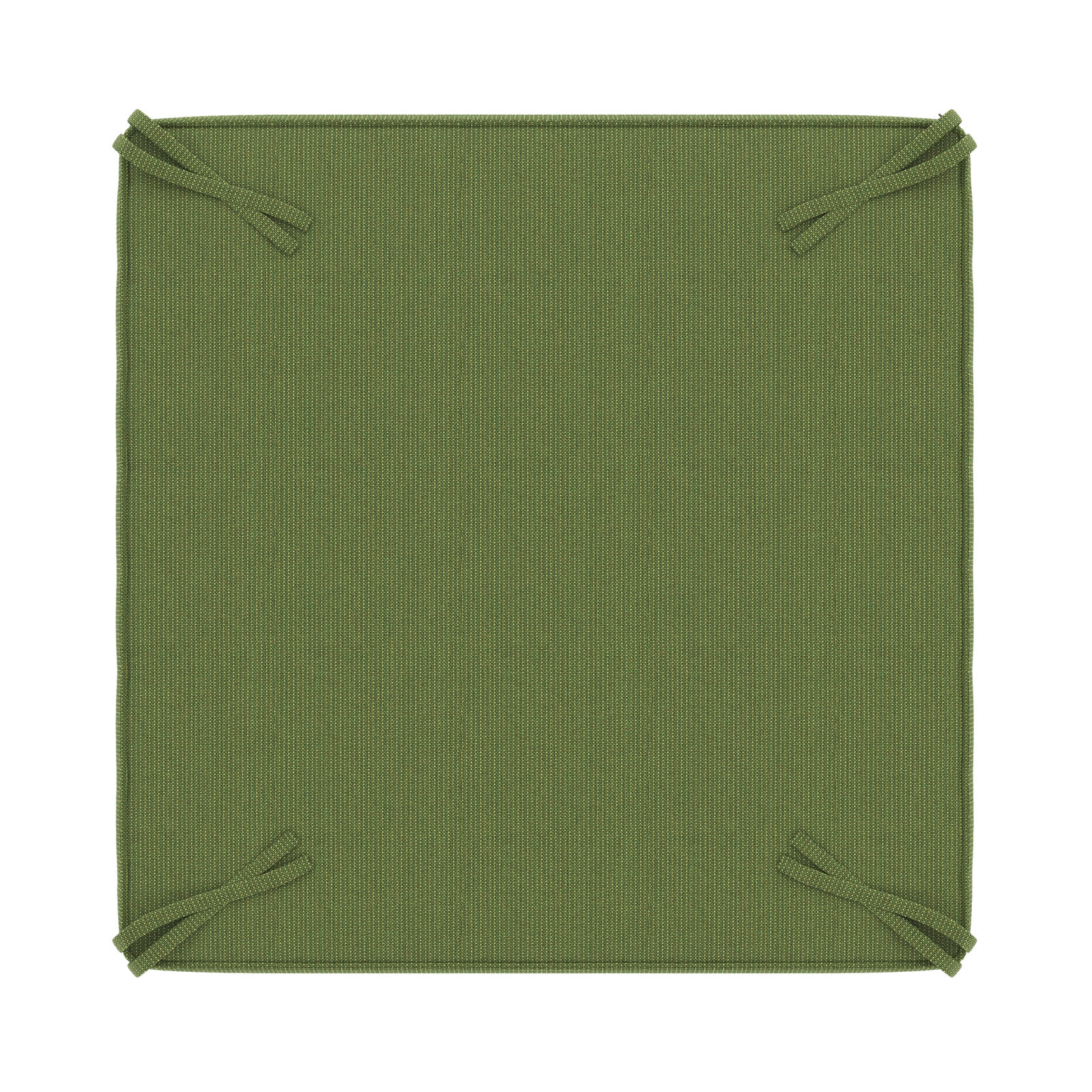 Sunbrella Outdoor Ottoman Cushion, Spectrum Cilantro Sunbrella® Plainweave