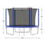 Trampoline 8 pi bleu