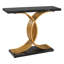 Table console dorée de 39 pouces