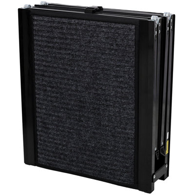 Grande rampe pliable pour voiture de chien pliable, rampe portative pour animaux de 70 po avec tapis en feutre antidérapant, capacité de poids de 150 lb pour les chiens de taille moyenne, pour les VUS, les camions et les voyages en plein air