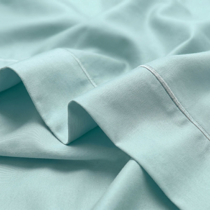 Luxor Treasures 300 Thread Count Egyptian Cotton Blend Pillowcase, King, Marrow Solid Ivory
