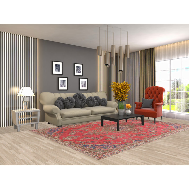 Floral  Traditional Area Rug 7x10