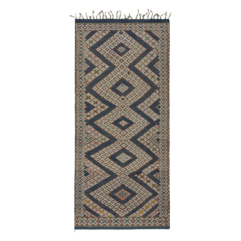 Hand Knotted Wool Area Rug