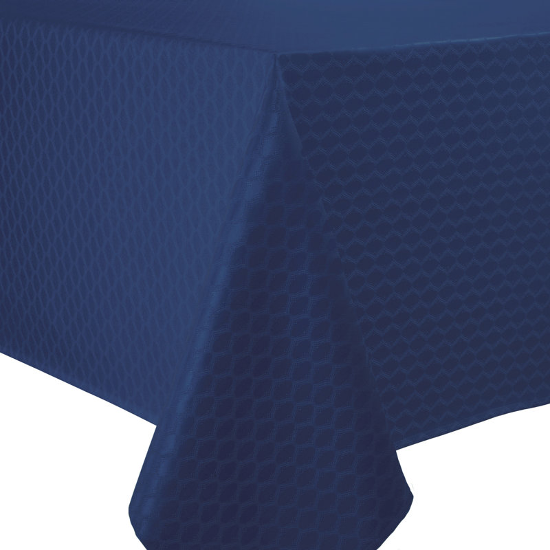 Lenox Olivia Tablecloth, 60" x 120" Rectangle, Navy