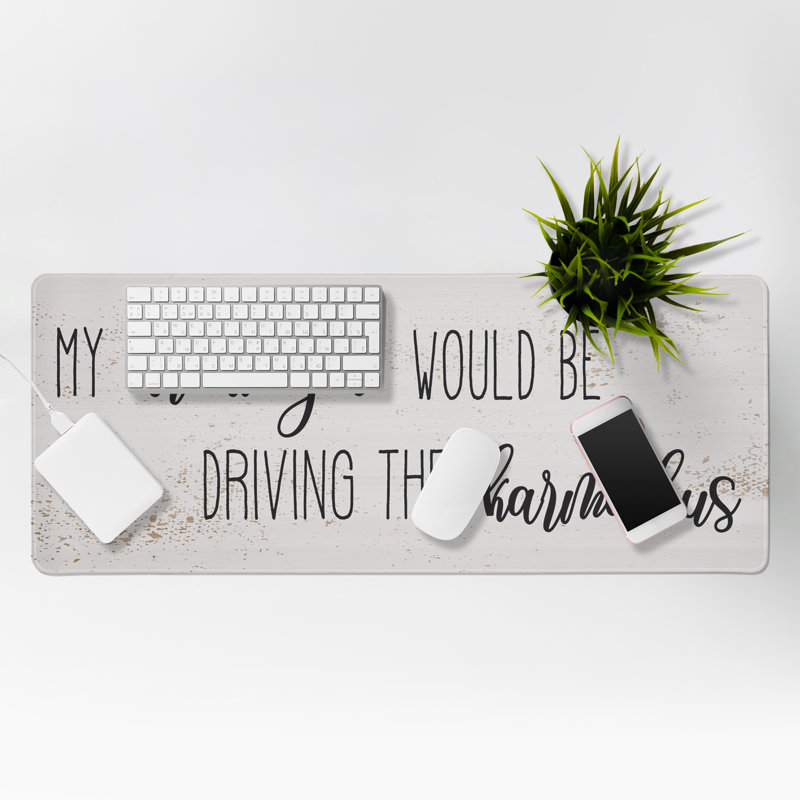Tapis de bureau Dream Bus, 40 x 16
