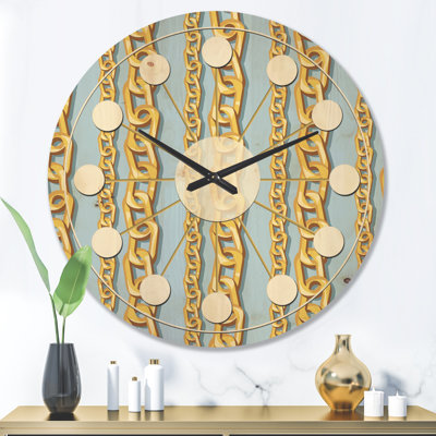 Horloge murale Mid-Century