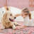 Floral Vintage Washable Pink 4X6 Area Rug with Non Slip Backing - Ultra Thin Durable Carpet for Living Room, Bedroom, Dining Room or Office Decor-1083894209