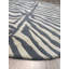 Hand Tufted Wool Area Rug in Gray