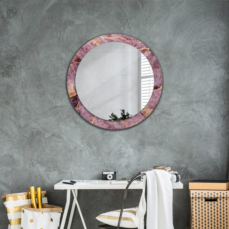 Huldar Glass Flat Wall Mirror