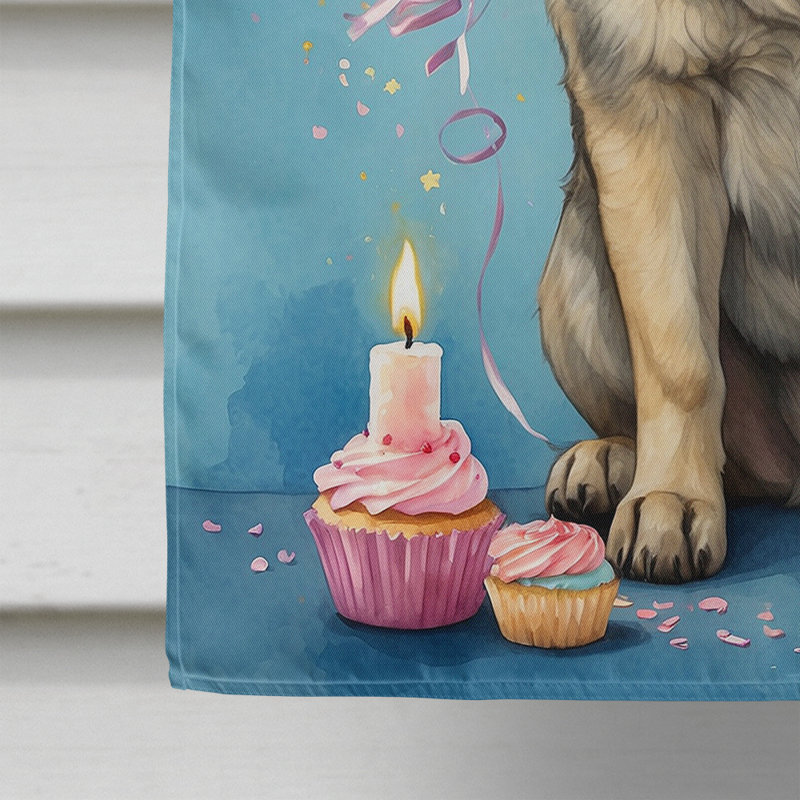 Drapeau «Happy Birthday House», Elkhound norvégien