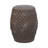 20" Devone Brown Ceramic Garden Stool
