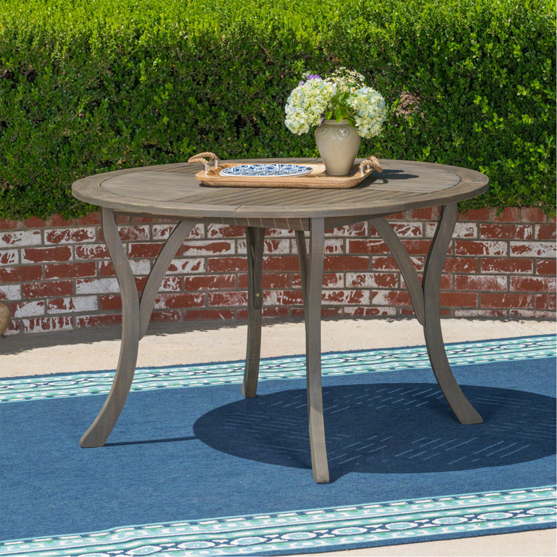 Table d'extérieur, Gris