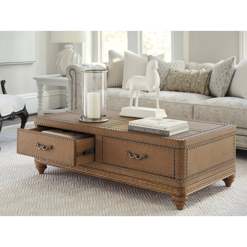 Table basse à quatre pieds avec rangement Villa Blanca Lisbon