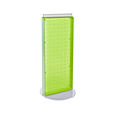 Non-Revolving 8"W x 20.75"H Pegboard Counter Display
