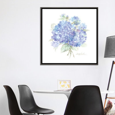 Reproduction d’art, "hydrangeas I" par Debi coules