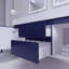 Ensemble de meuble-lavabo mural double 60 po Babajide-663310708