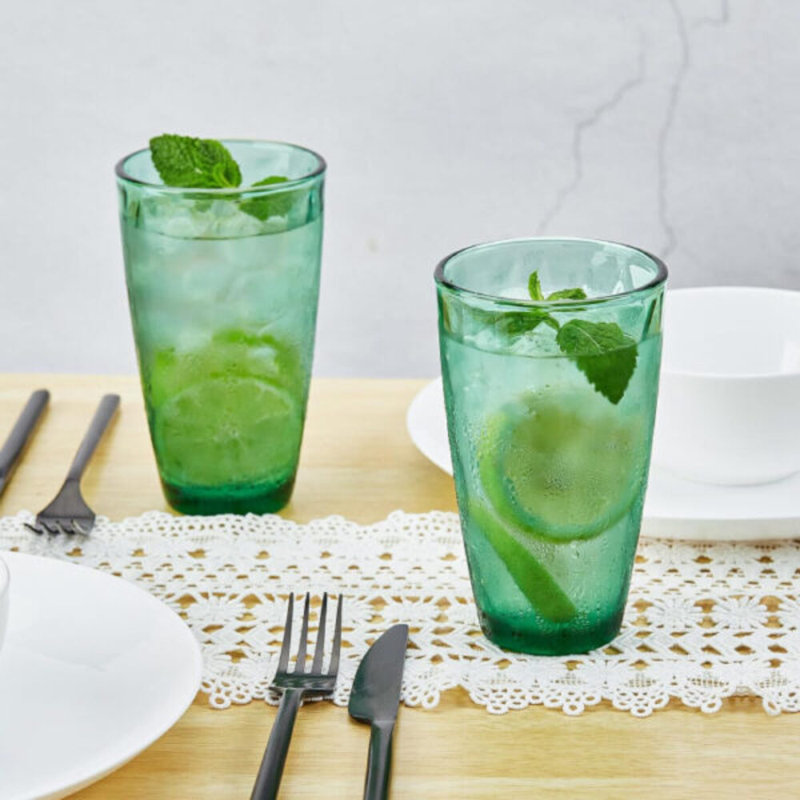 Chokio 13.7oz. Drinking Glass Set